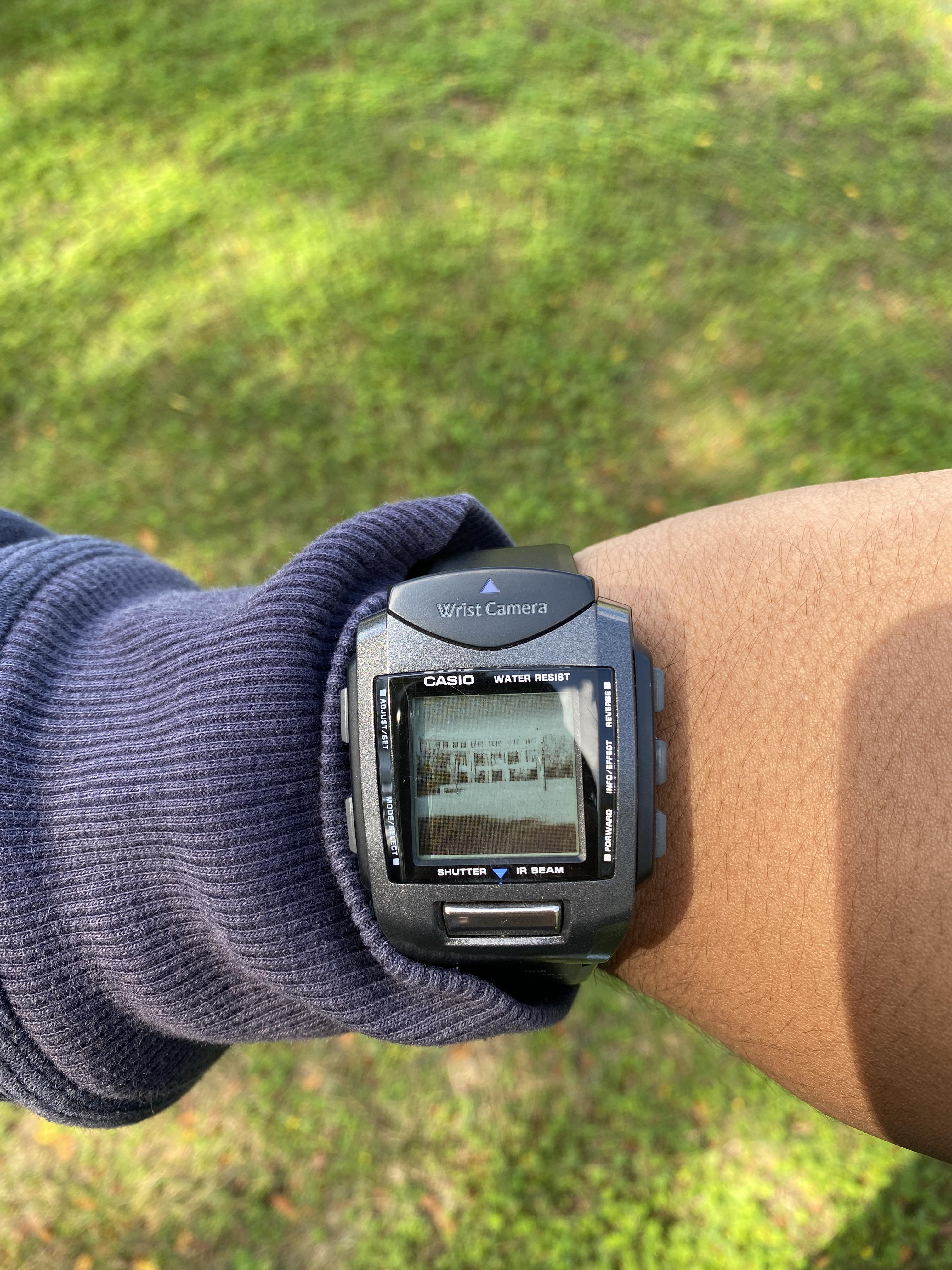 CASIO] WQV-1 Camera Watch, something a little different : r/Watches