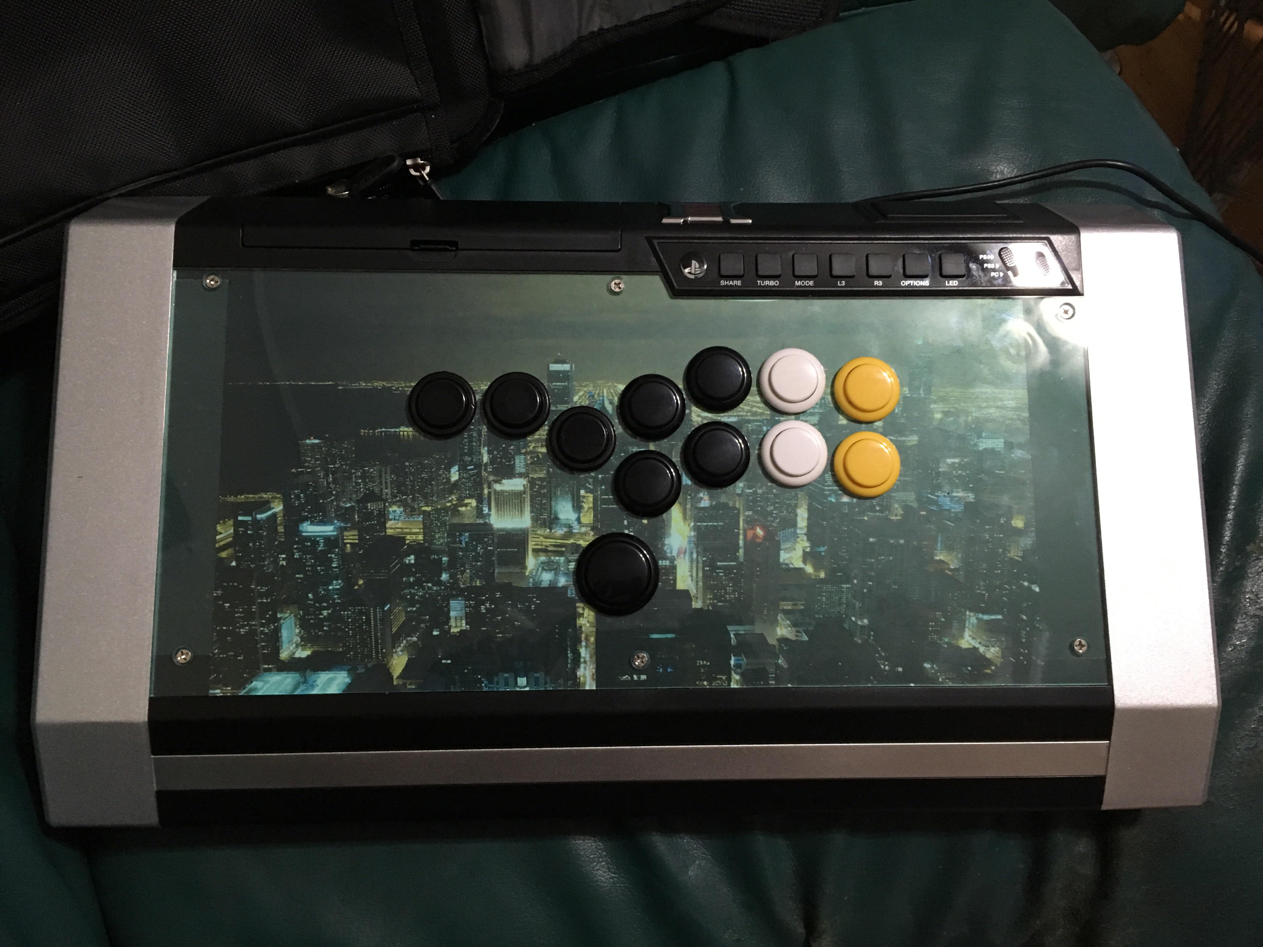 Qanba obsidian hitbox : r/fightsticks