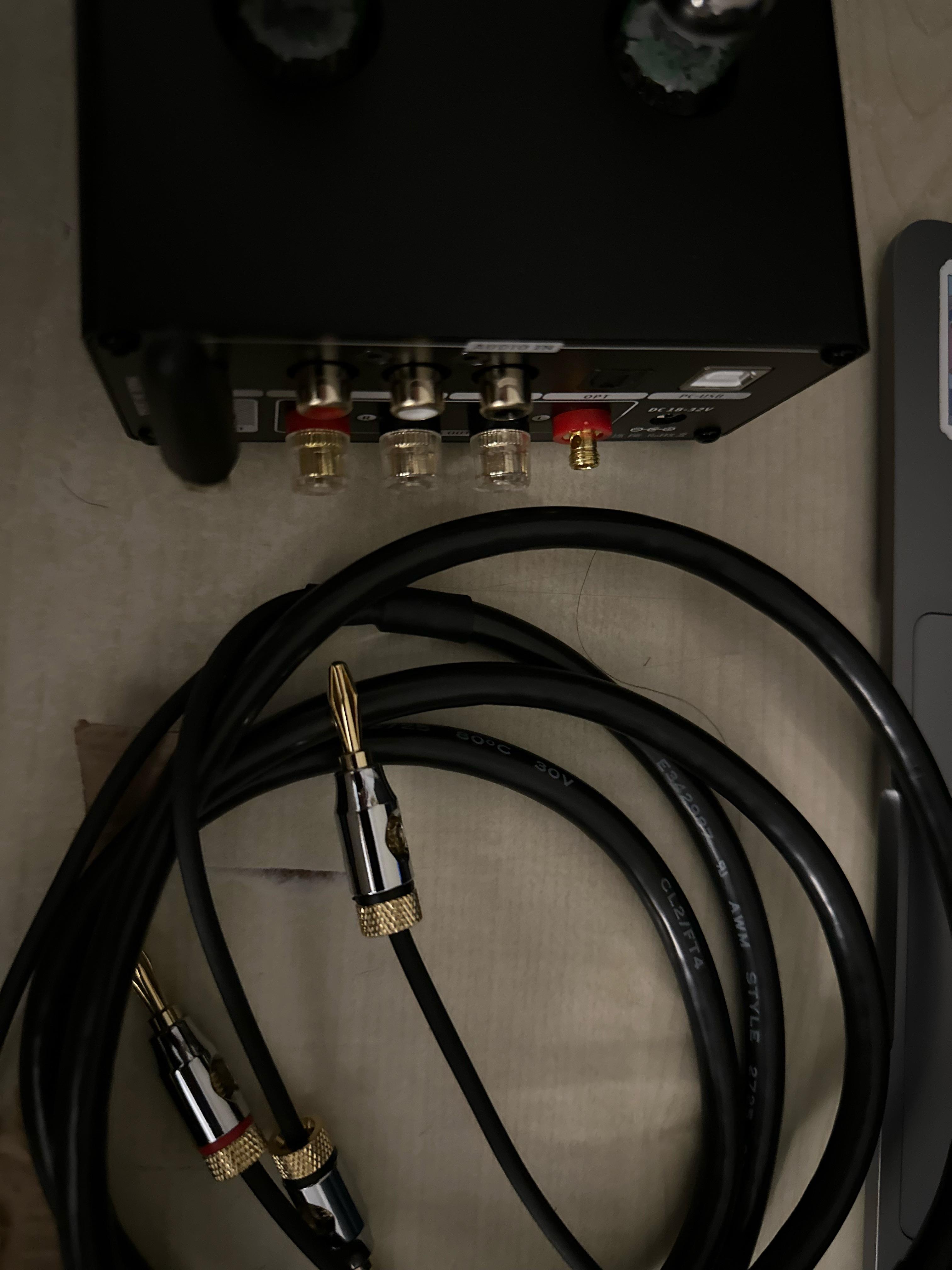 Aiyima t9 pro スピーカー出力ケーブル : r/BudgetAudiophile