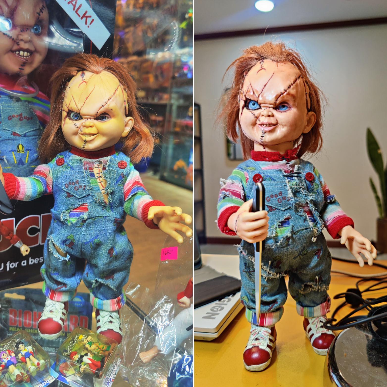 ドリームラッシュ12インチのチャッキーを再塗装して改造したよ