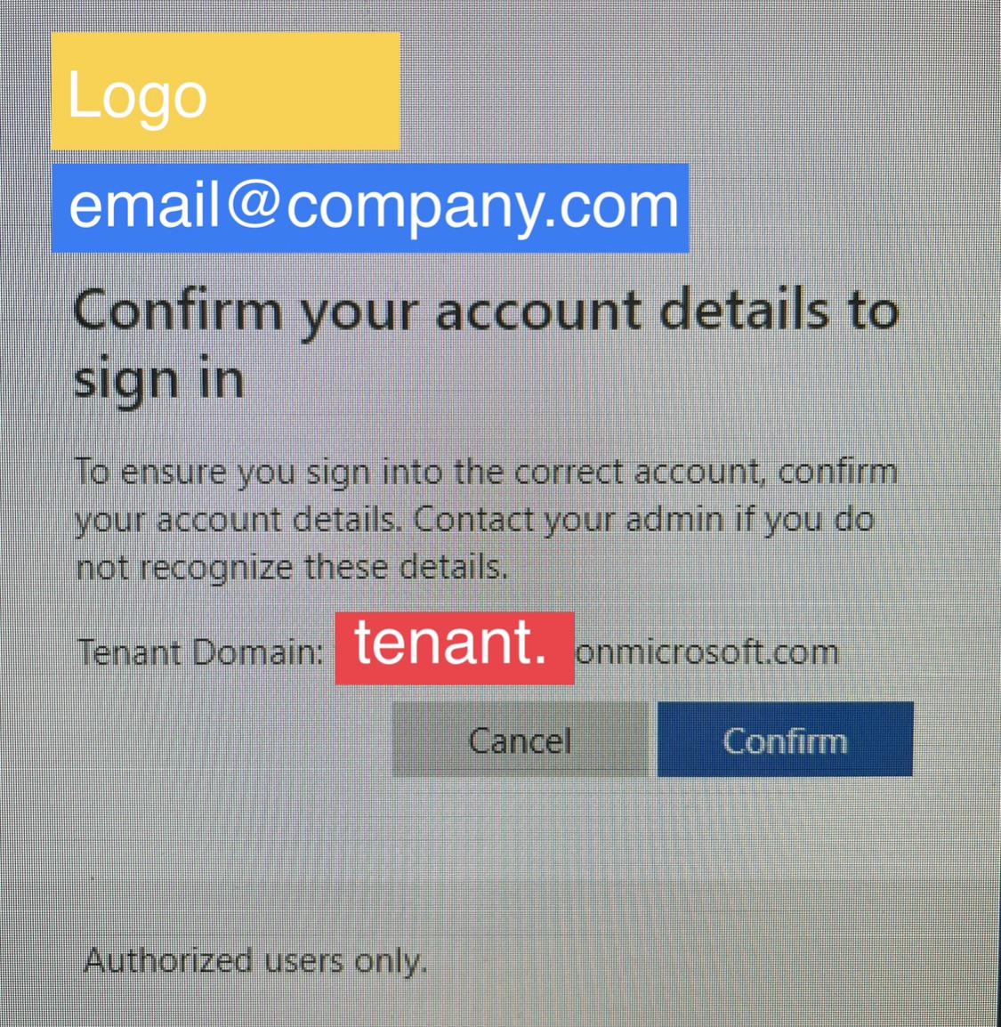 アカウントの詳細確認メッセージ : r/Office365