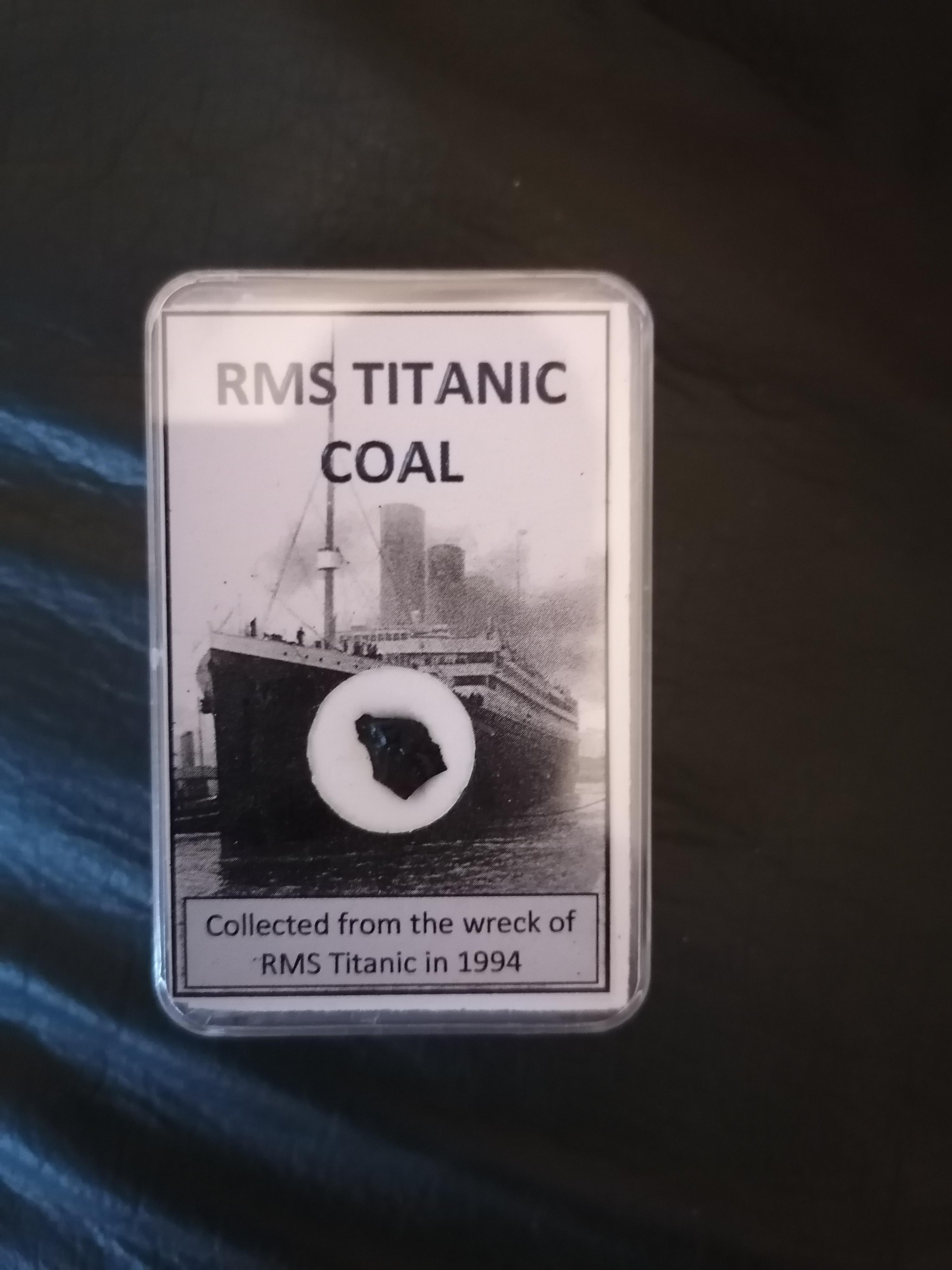 タイタニック号の石炭って、本物？それともニセモノ？… : r/titanic