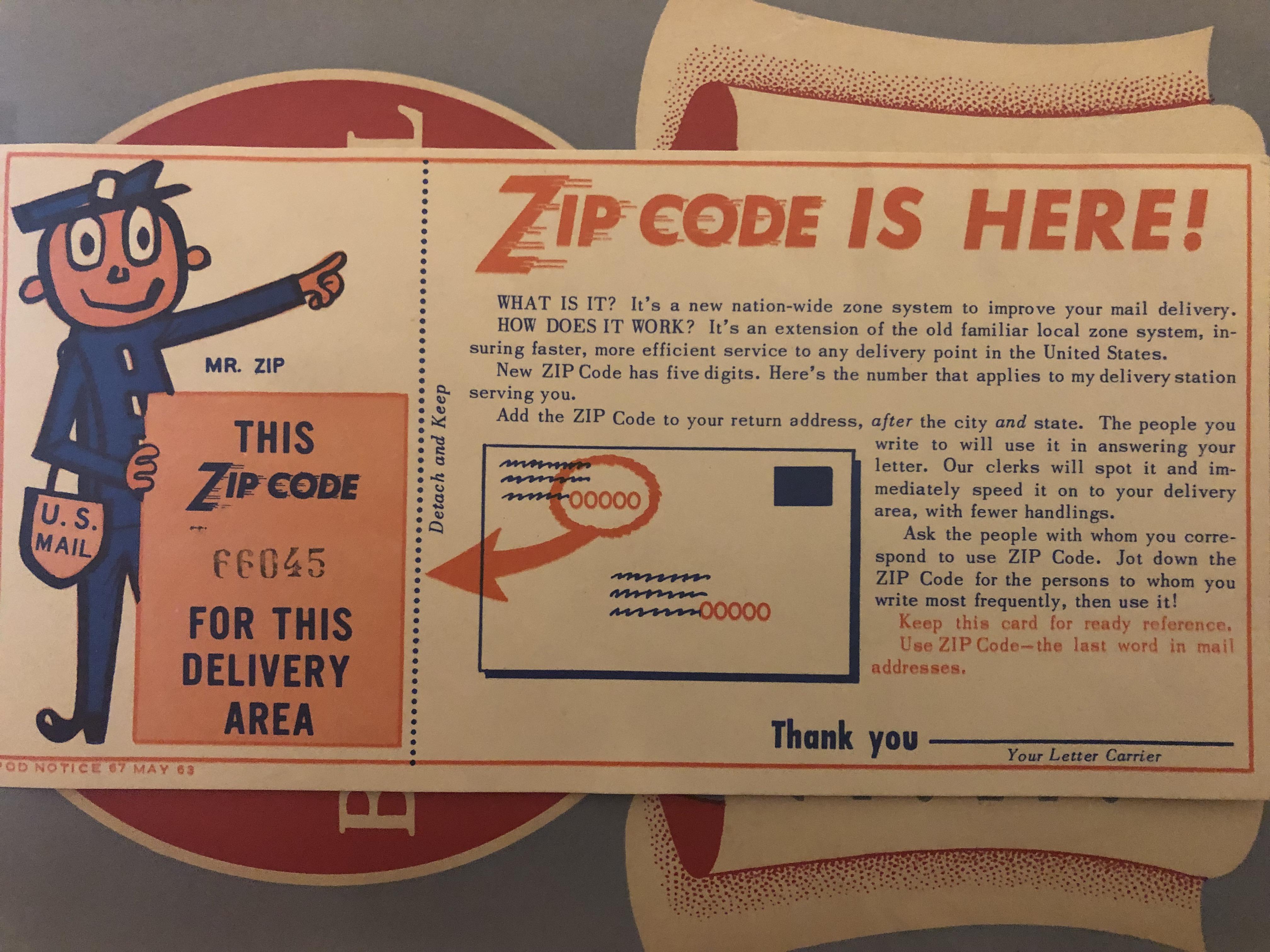 Secret Origin of Mr. Zip ! : r/USPS