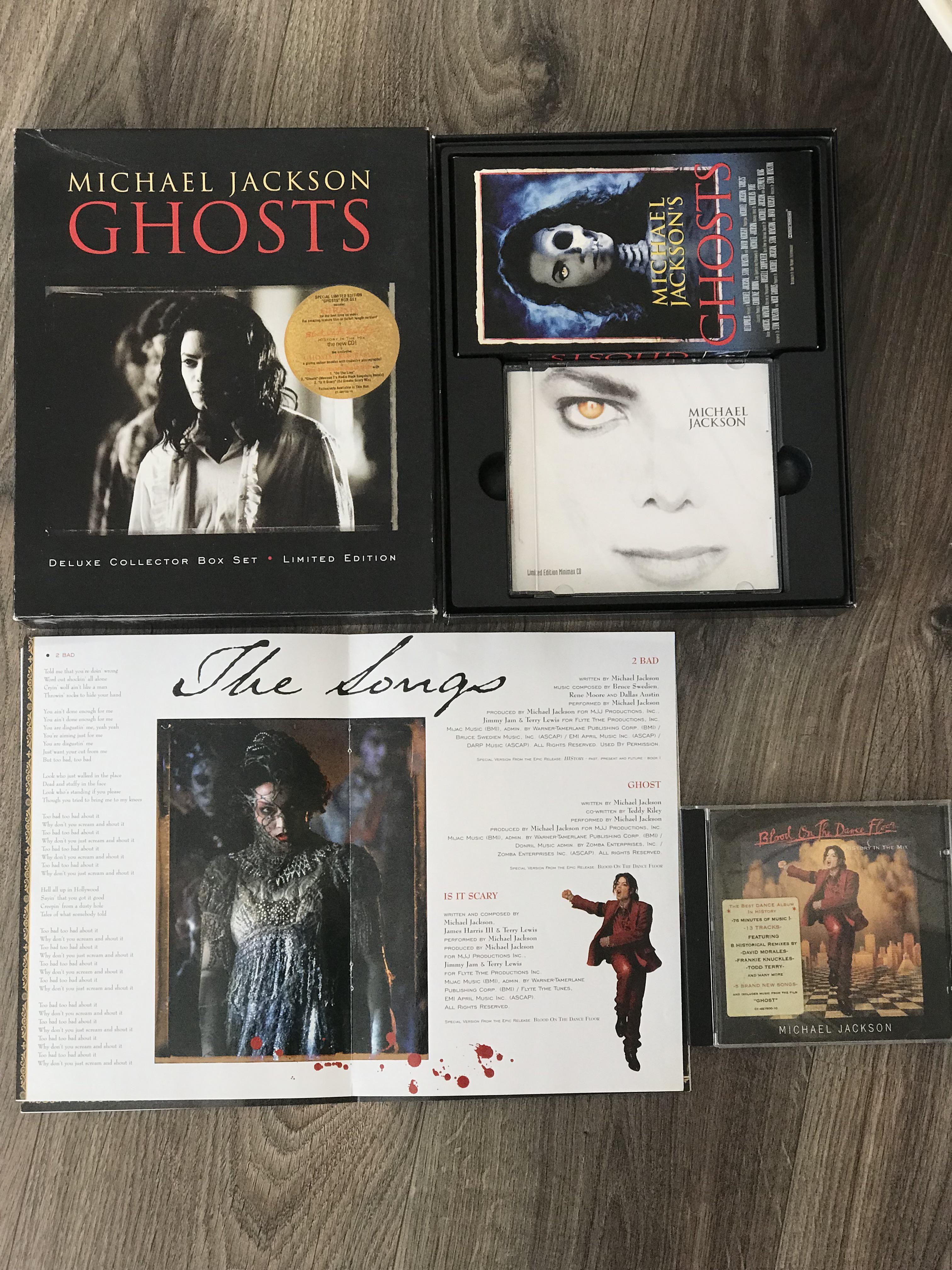 My Michael Jackson Ghosts❣️ Deluxe Collector Box Set