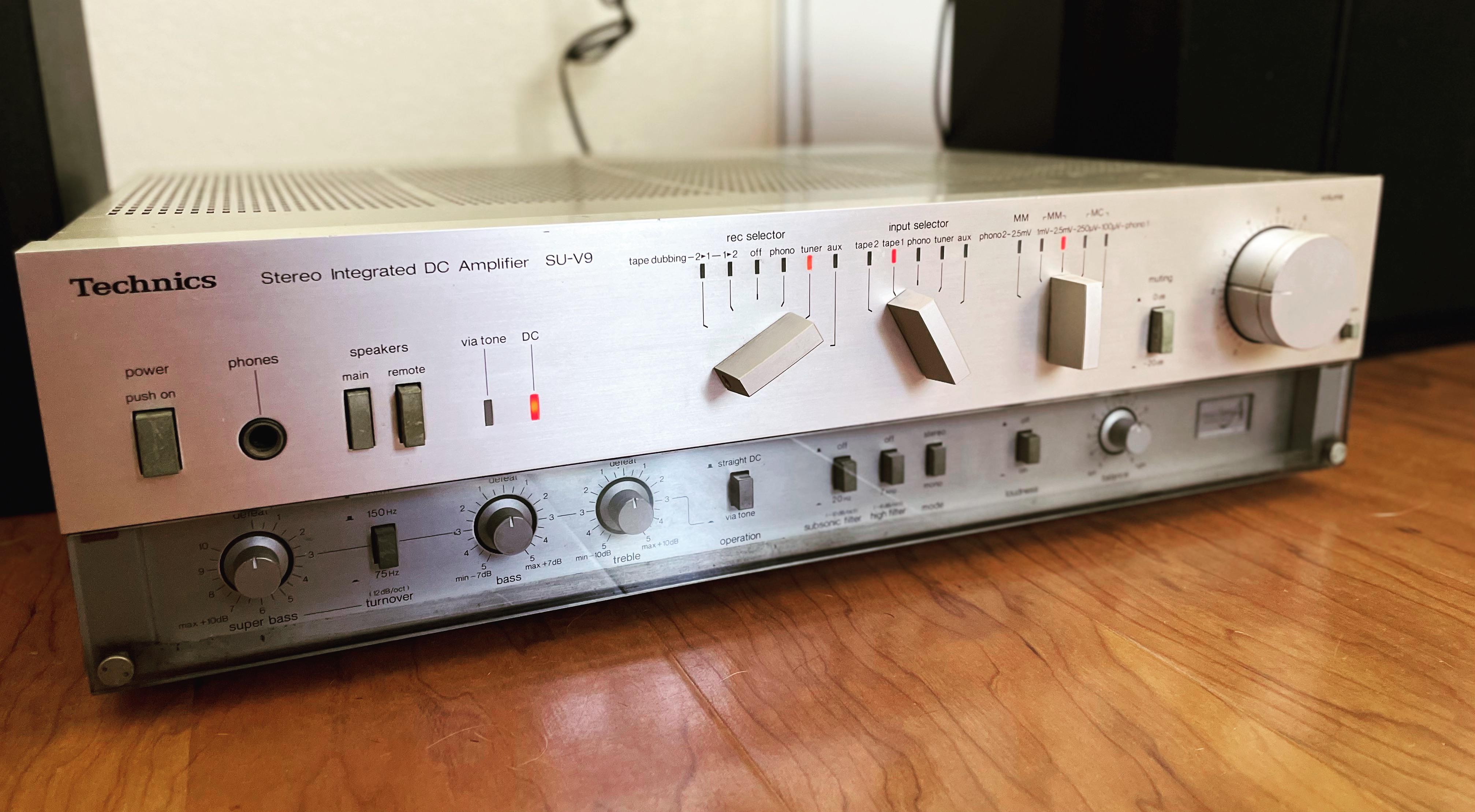 Technics SU-V9 ジャンク品扱い Technics SU-V9 ジャンク品扱い Yahoo