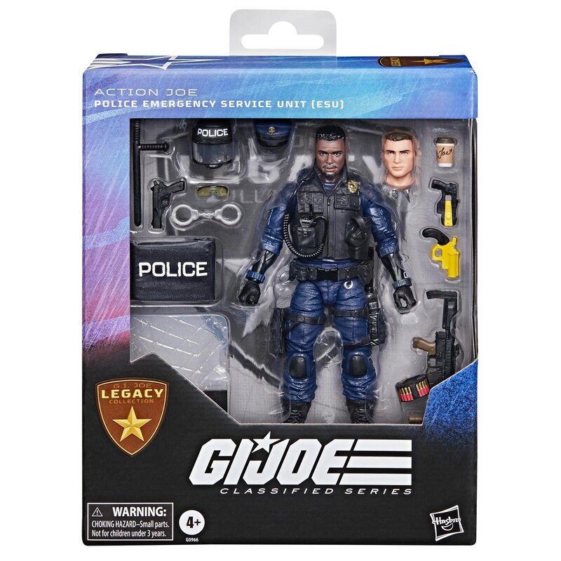 G.I. Joe Classified Legacy ESU Police Officer Figure Coming Soon
