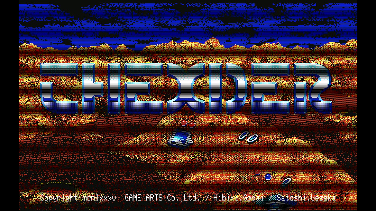 テグザー for NEC PC-8801mkⅡSR以降 オープニング - YouTube