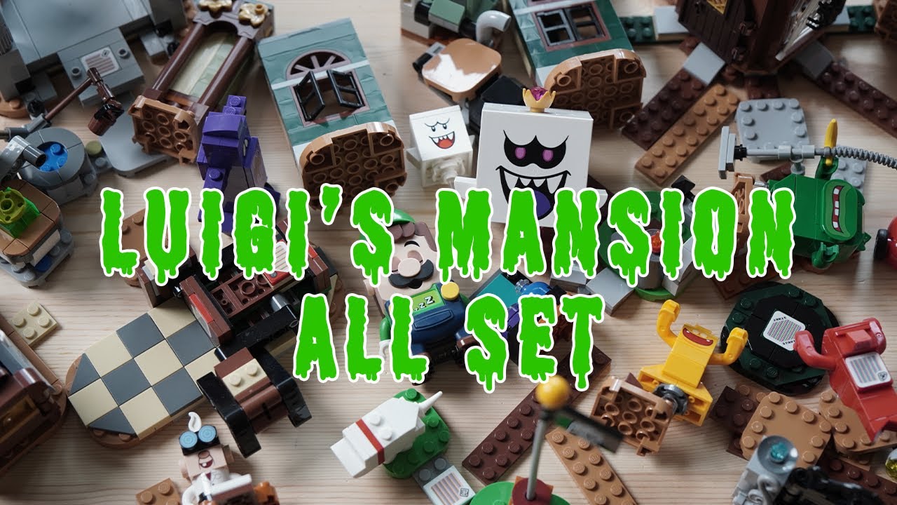 LUIGI'S MANSION ALL SET】 ルイージマンション全てのセット - YouTube