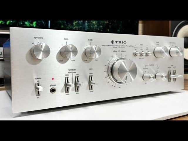 Trio KA-7300D (1976年頃) - YouTube