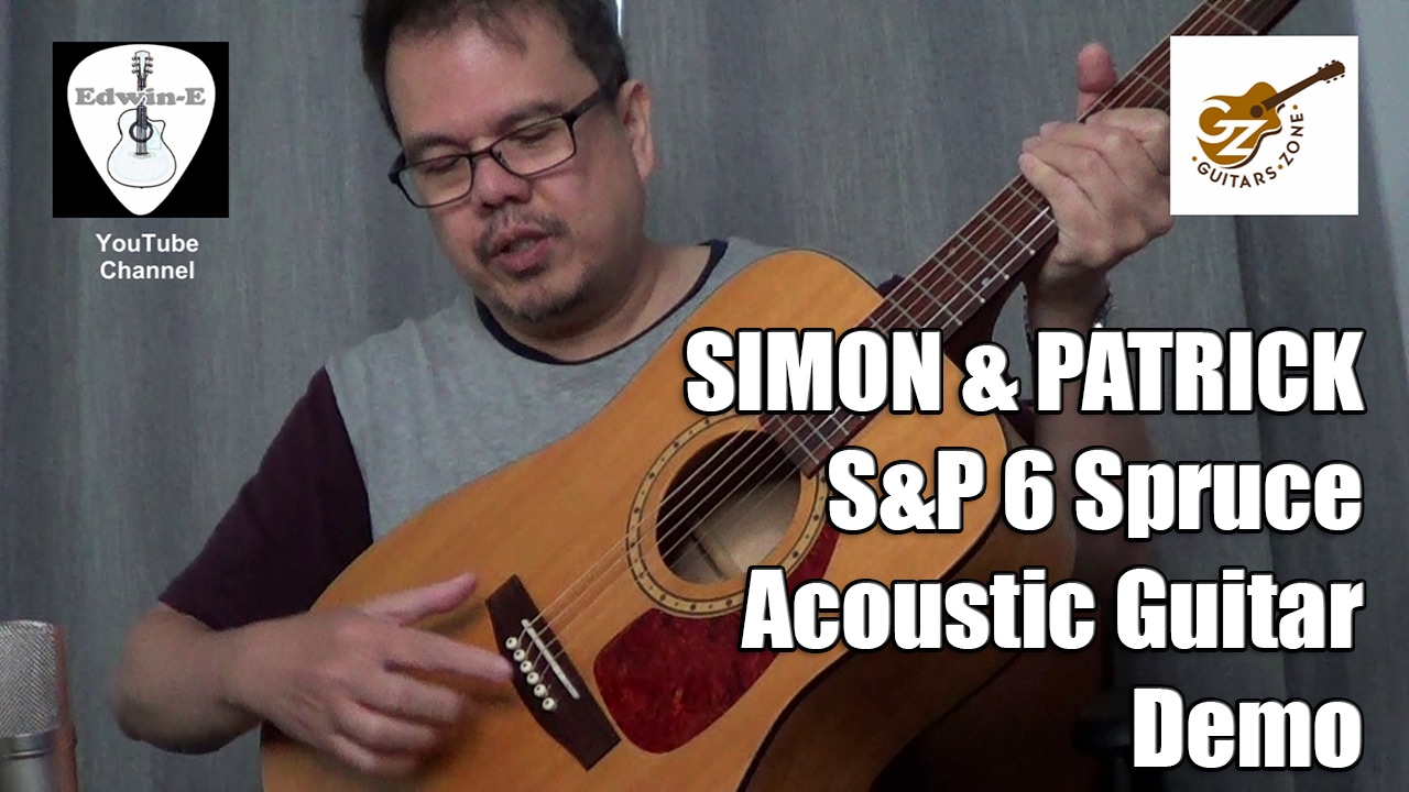 Simon and Patrick S&P 6 Spruce Acoustic Guitar Demo - YouTube