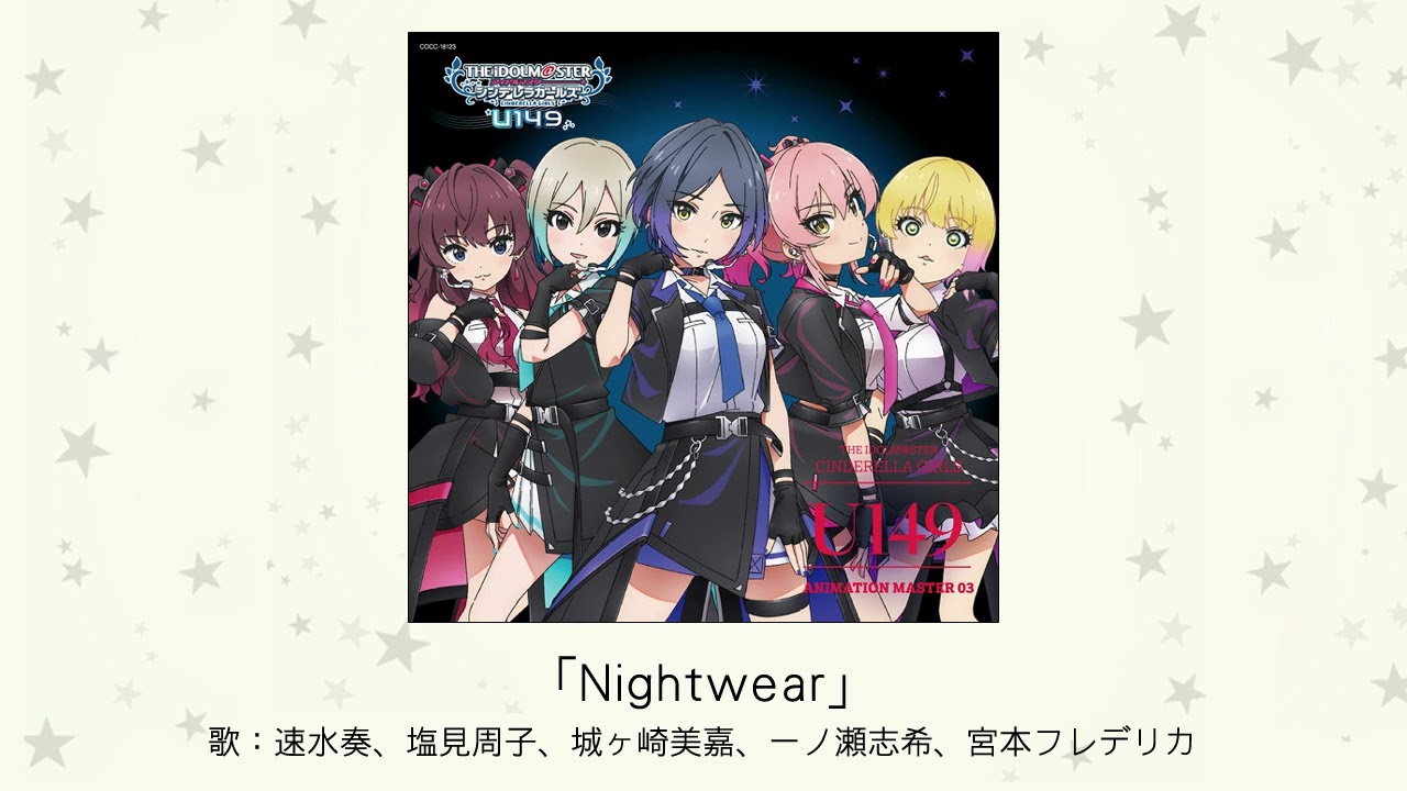 THE IDOLM@STER CINDERELLA GIRLS U149 ANIMATION MASTER 03 Nightwear