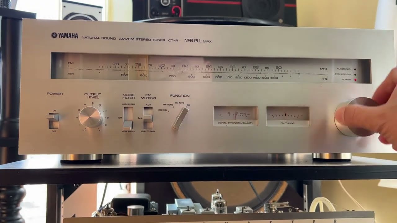 YAMAHA CT-R1】ヤマハFM/AMアナログヴィンテージチューナー【1976年