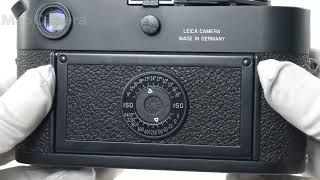 Leica (ライカ) M6TTL 0.58 JAPAN Limited ※名称刻印 良品 - YouTube
