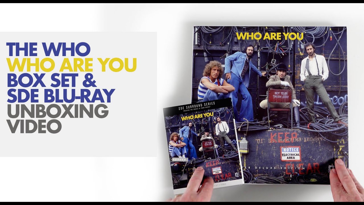 The Who / Who Are You super deluxe edition, unboxed