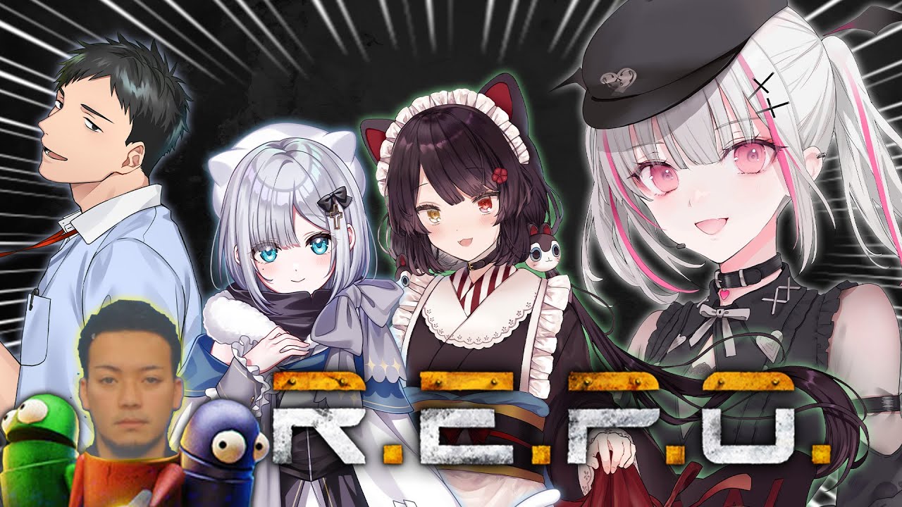 R.E.P.O.】楽しい新春！にじすぽボド❕ w/花芽すみれ. 戌亥とこ3.社築3