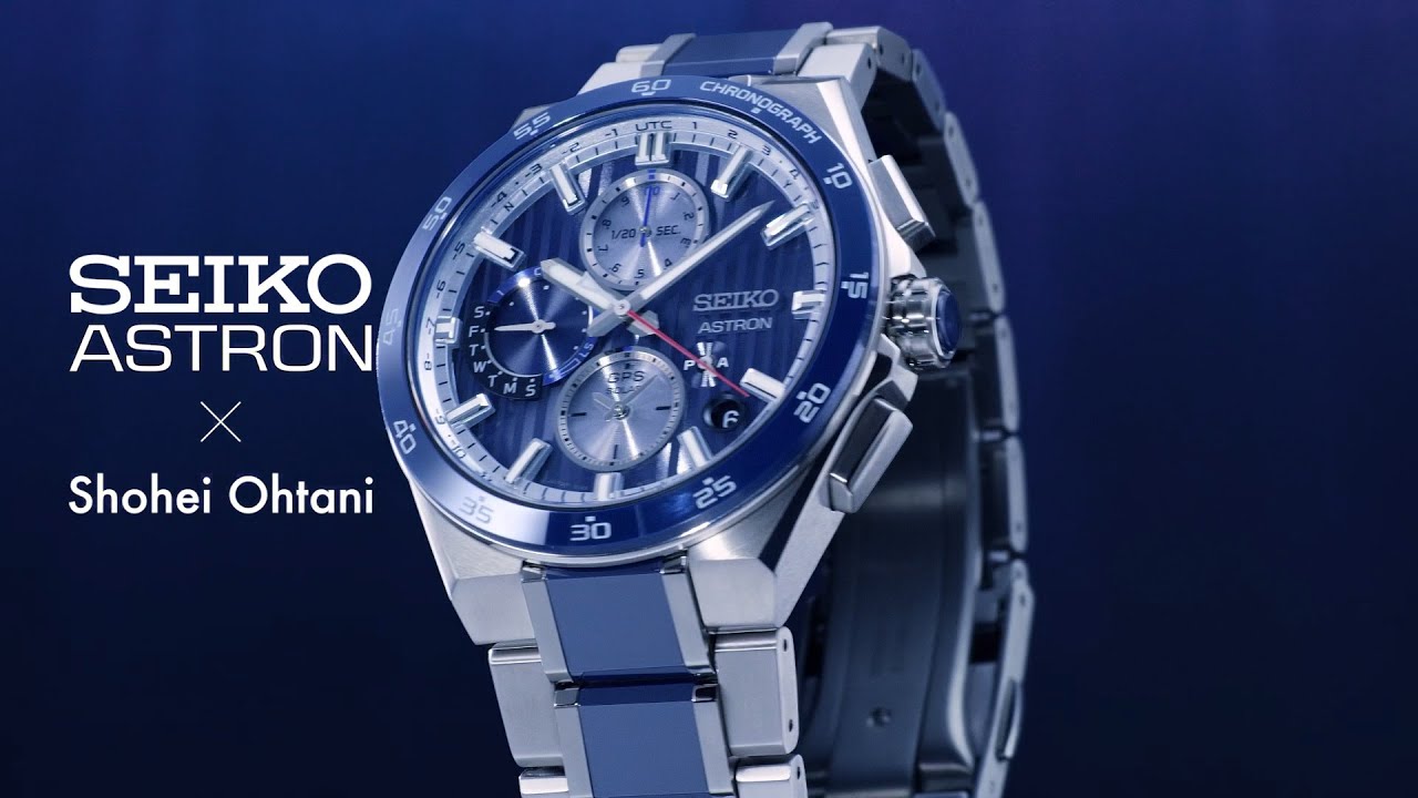 Seiko Astron×Shohei Ohtani 2025 Behind the Scenes - YouTube