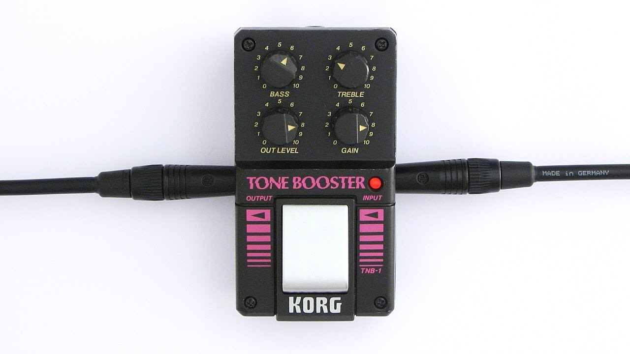 KORG TNB-1 Tone Booster Demo - YouTube