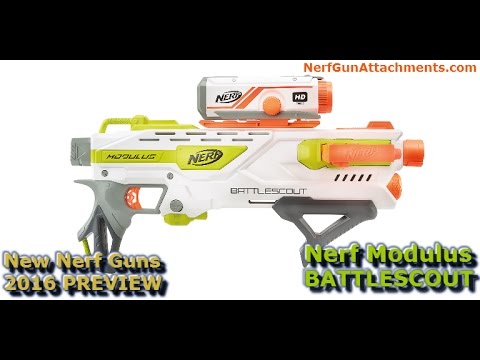 PREVIEW] Nerf Modulus BATTLESCOUT ICS-10 Blaster [Nerf News] (New