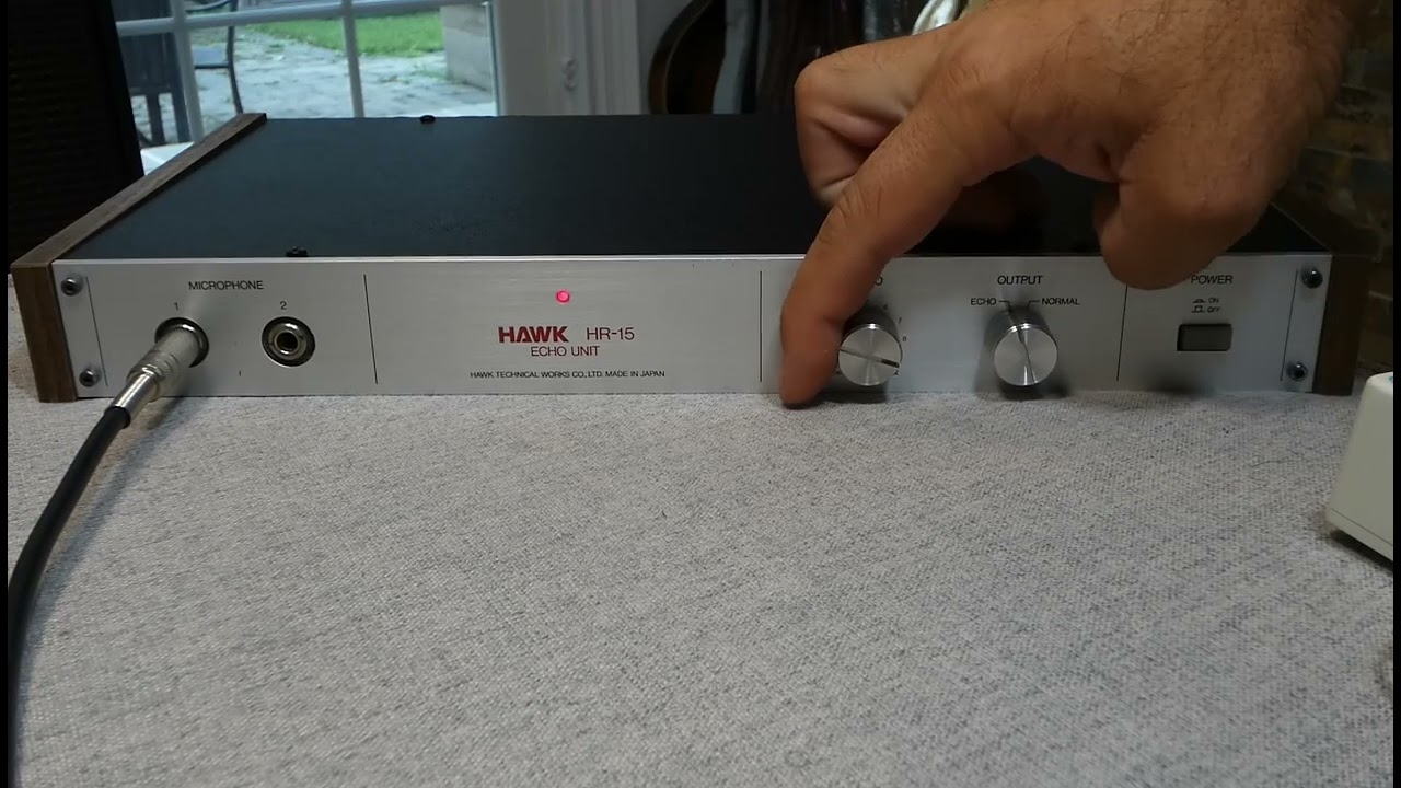 Hawk Technical Works Hr-12 Echo Unit (Dual-Spring Reverb) - YouTube