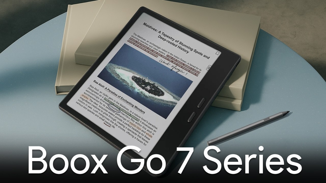 Boox Go 7 and Go Color 7 Gen II Bring Stylus Support at Last