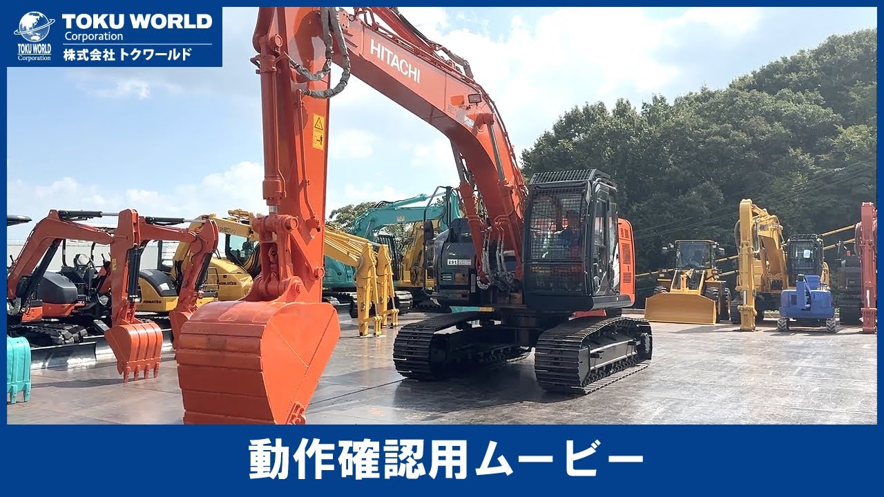 Japanese Used Excavators HITACHI ZX225US-5B TOKU WORLD BE2855