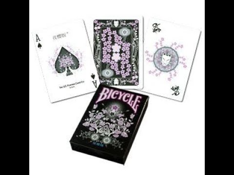 Bicycle Transducer Night Sakura Deck Review - YouTube