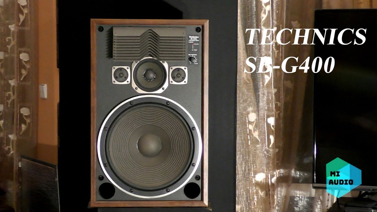 Technics SB-G400 speakers - YouTube