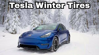 Tesla Winter Tire Package | Pirelli Winter Sottozero 3s Review