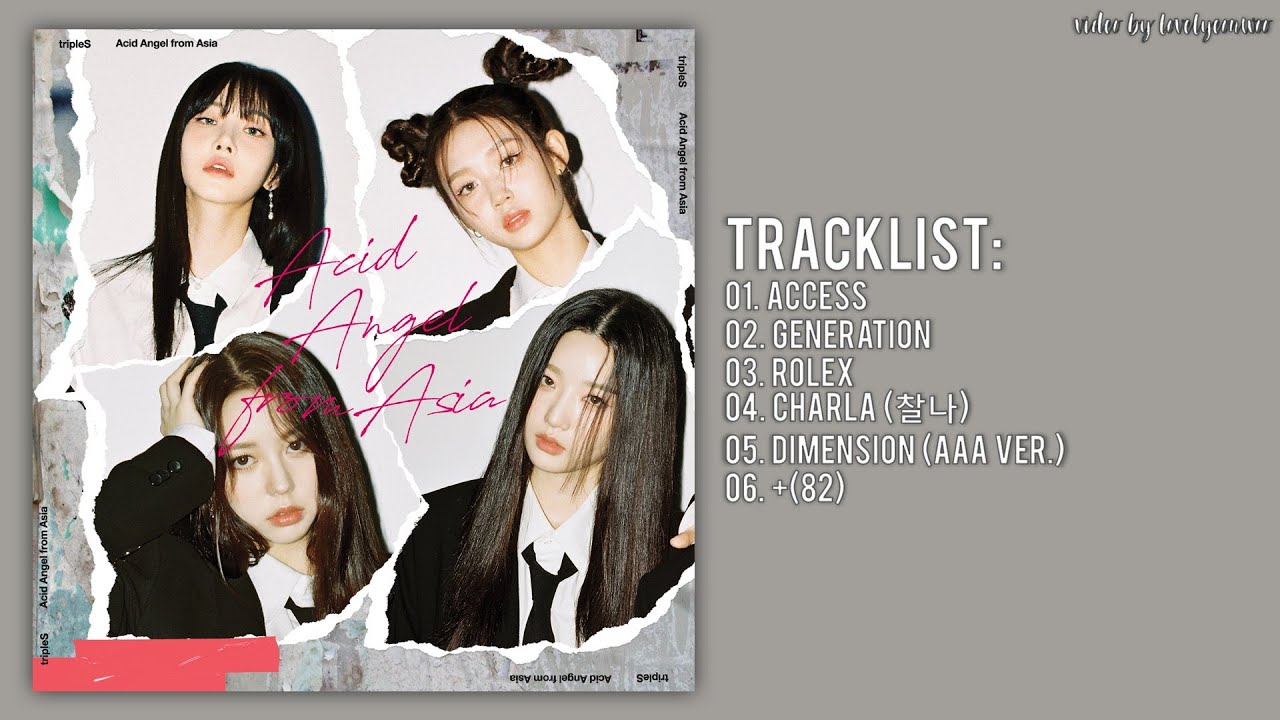 Full Album] tripleS (트리플에스) : Acid Angel from Asia (애시드