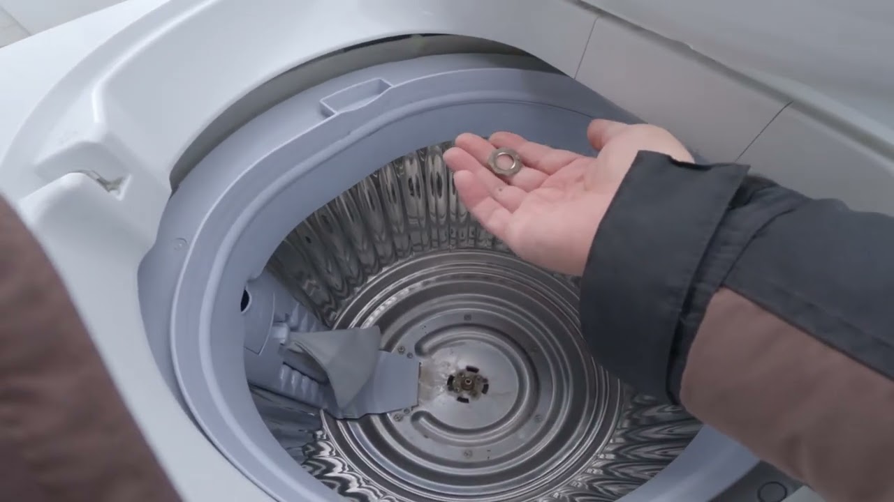 How to remove and disassemble the Sharp washing machine ES-GE7D