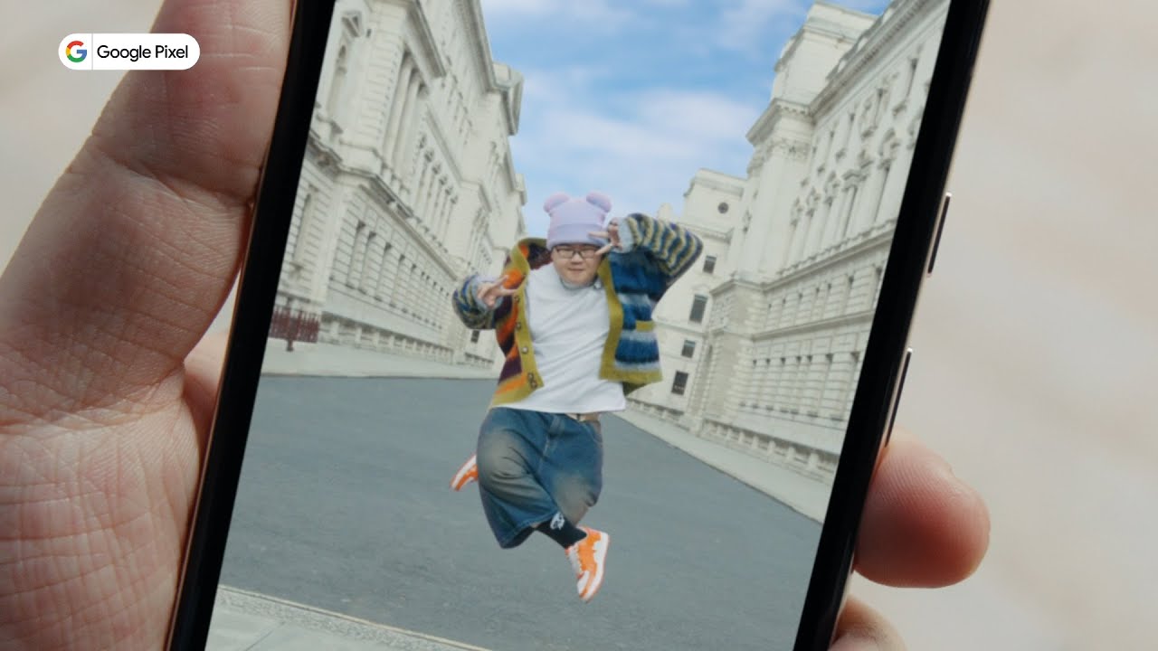 Google Pixel 8: Editing Magic Jump Edition - YouTube