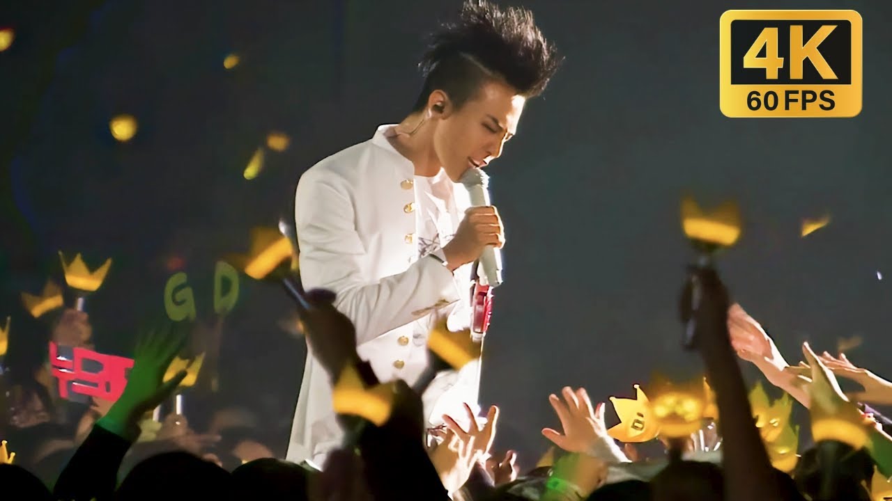 4K 60FPS] G-DRAGON - 1 Year Station @2009 Shine A Light Concert