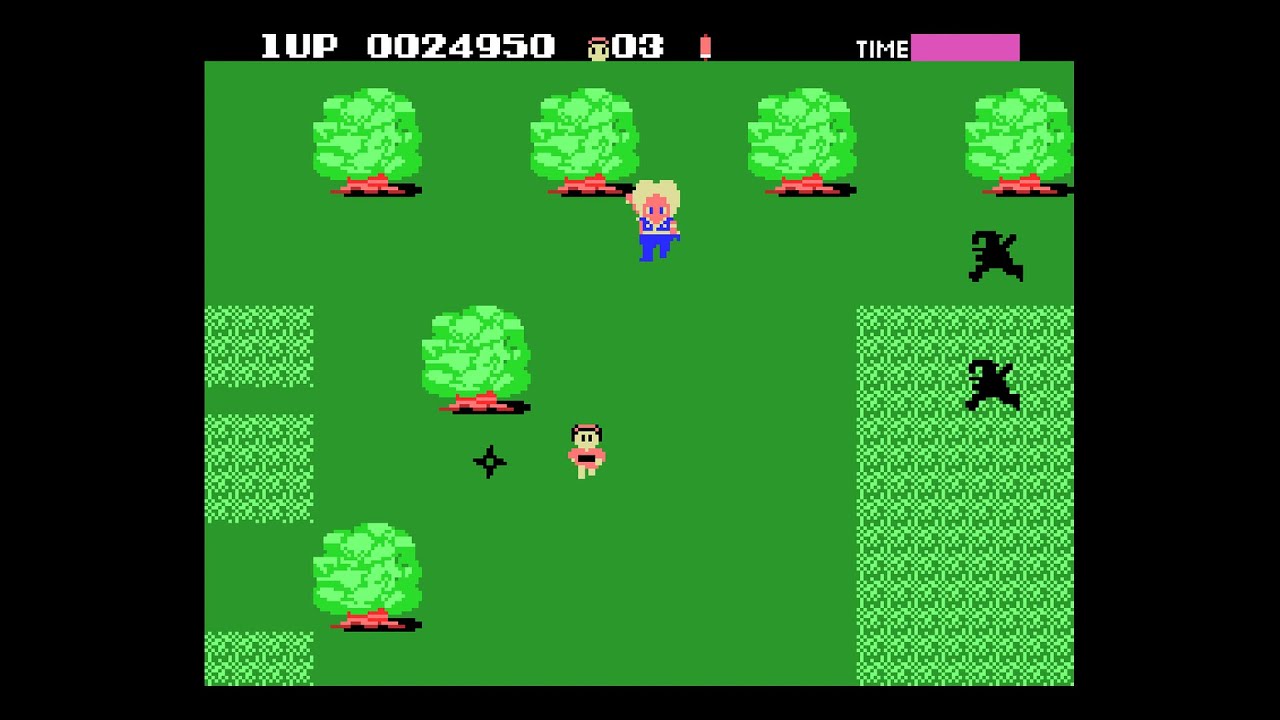 MSX Game: Ninja Princess (1986 Sega) Longplay with cheats - YouTube