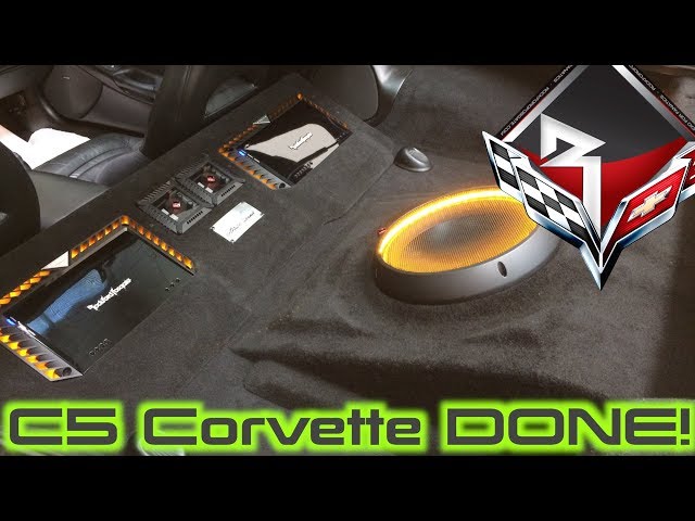 C5 Corvette Full Rockford Fosgate Sound System 100% COMPLETE