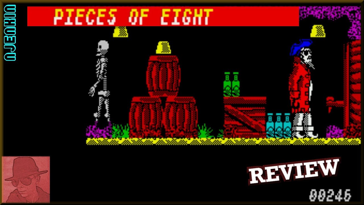 Pieces of Eight - on the ZX Spectrum 48K !! with Commentary - YouTube