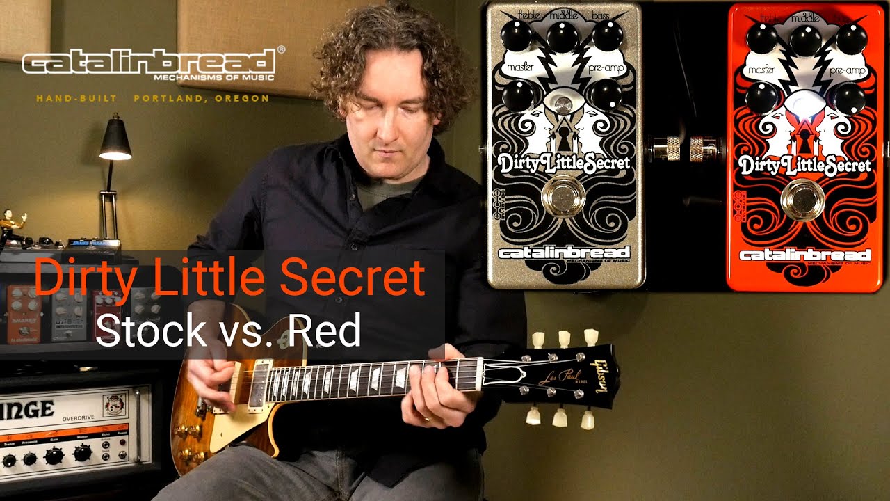 Catalinbread Dirty Little Secret Stock vs. Red Version - YouTube