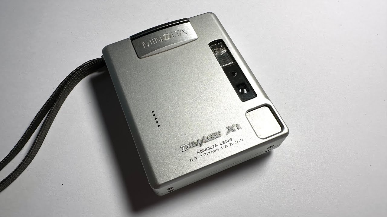Konica Minolta DiMAGE Xt Digital Camera - YouTube
