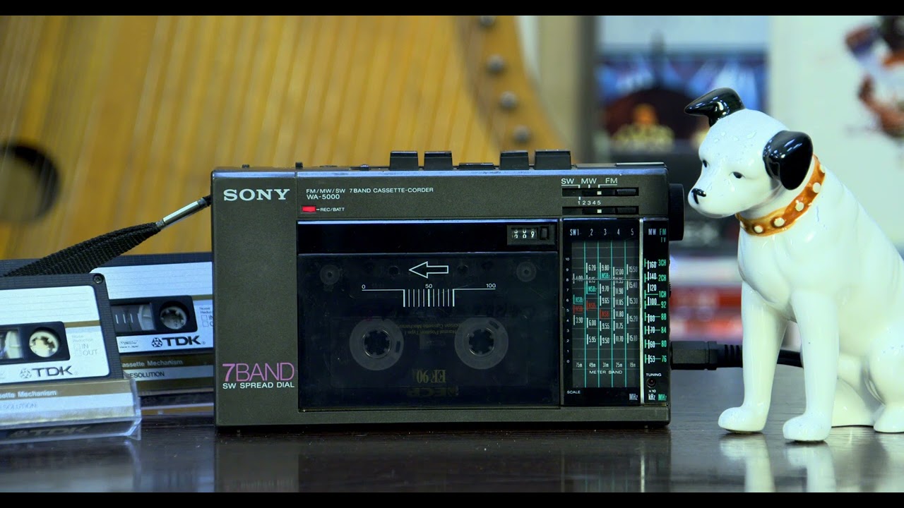 Sony Corporation; FM/MW/SW 7 Band Cassette-Corder WA-5000 - YouTube