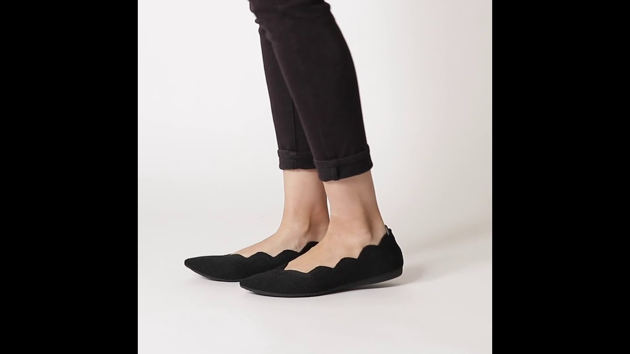 scallop pattern / BLACK | Offen