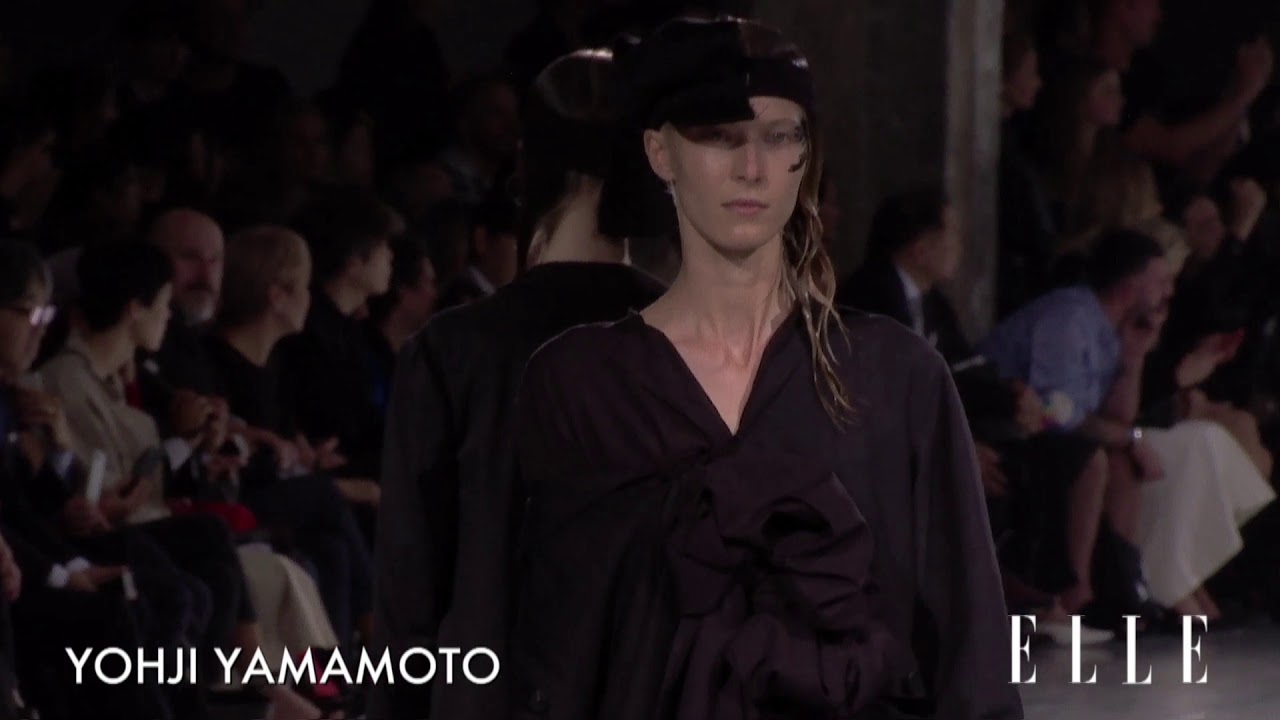 Yohji Yamamoto SS18 Paris Collection - YouTube