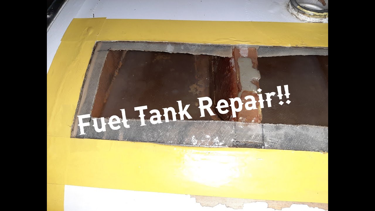 Repairing the wing tank on the Kitfox!! - YouTube