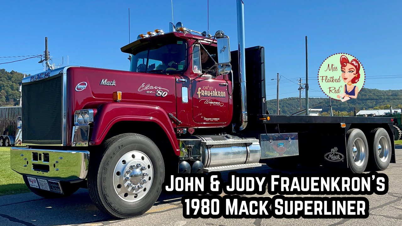 John & Judy Frauenkron's 1980 Mack Superliner Truck Tour - YouTube