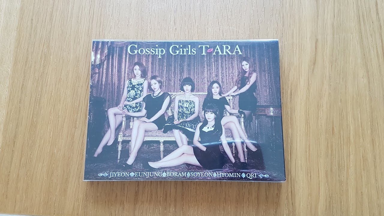 Unboxing T-ARA 3rd Japanese Studio Album Gossip Girls (Diamond