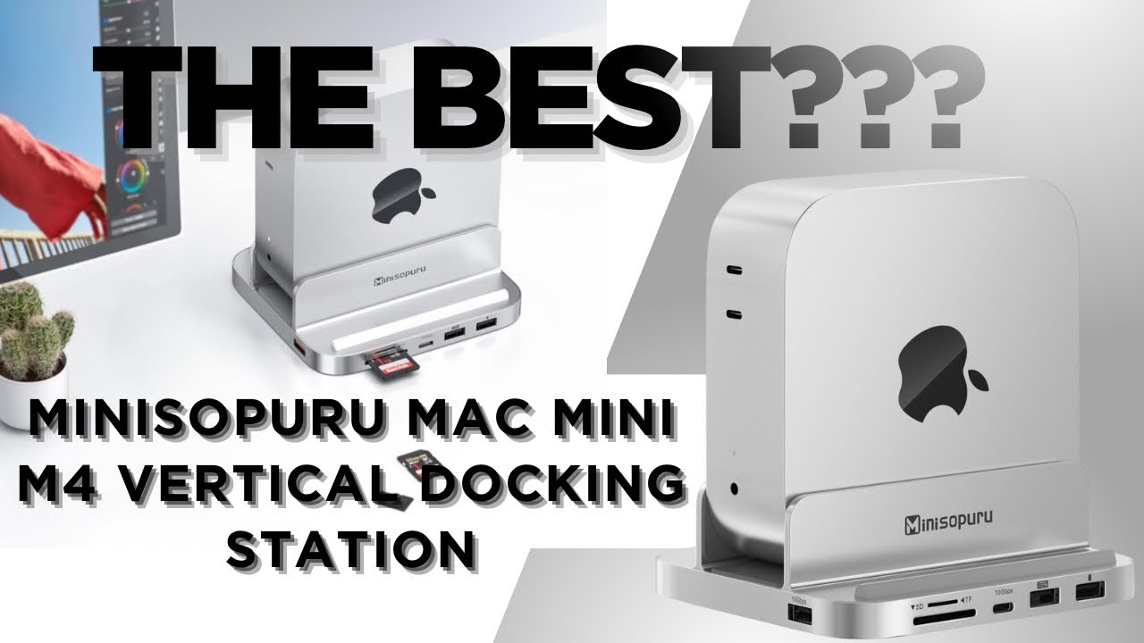 Must Have Mac Mini M4 USB C Docking Stand | Minisopuru iExpandMate