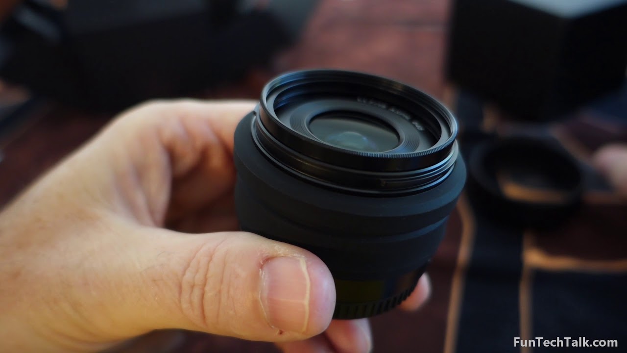 DJI 15mm f/1.7 MFT Lens Unboxing Panasonic Clone - YouTube