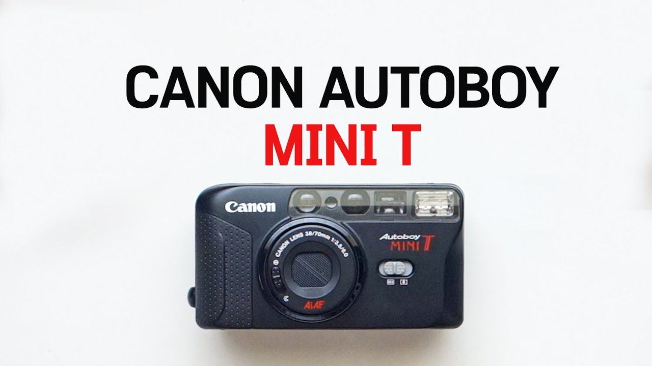 Canon autoboy mint T - YouTube