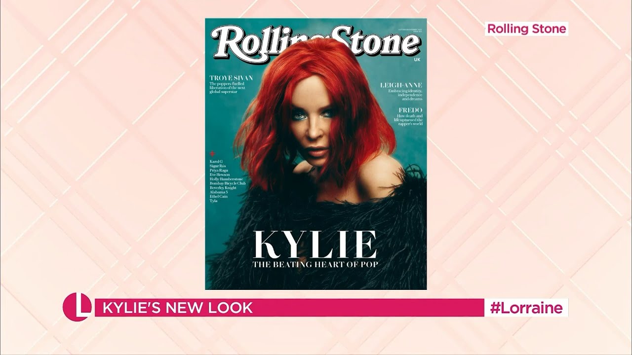 Kylie Minogue's Rolling Stone Cover & Tension (Lorraine 2023