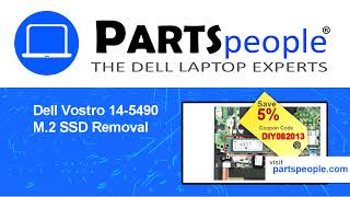 Dell Vostro 14-5490 (P116G001) M.2 SSD How-To Video Tutorial - YouTube