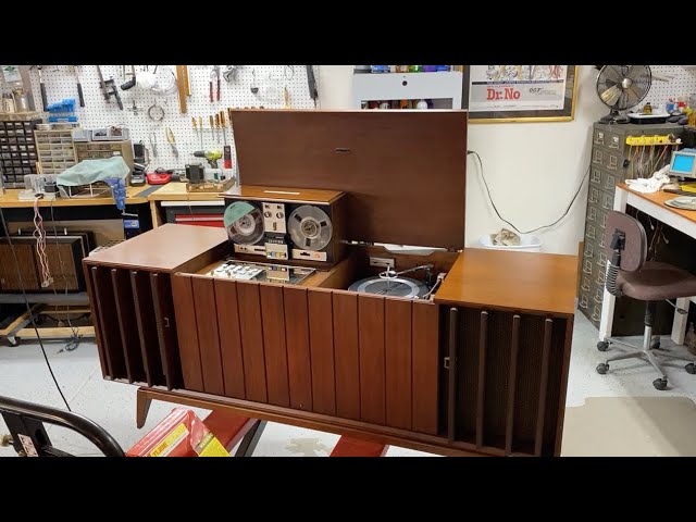 Restoring a Zenith YT960 Stereo Console with Z57 Reel to Reel