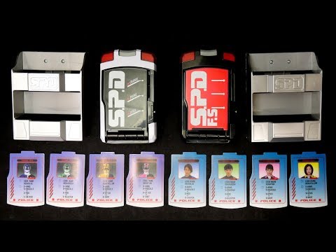 特捜戦隊デカレンジャー SPライセンス＆SPライセンス ファイヤー